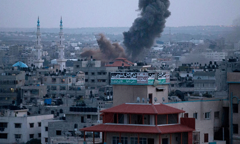 غزہ: اسرائیلی فضائی حملہ، تین ہلاک